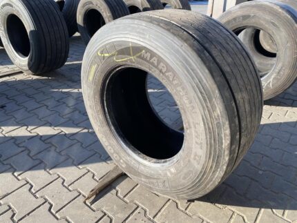 Opona używana ciężarowa naczepowa 435/50R19.5 GOODYEAR MARATHON LHT II / 10-11mm
