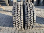 Opony ciężarowe używane napędowe budowlane 315/70R22.5 BIEŻNIKOWANE TYP MICHELIN XZY3 / 100% Bieżnika