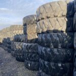  Opony przemysłowe do koparki 290/90-20 LIEBHERR EXCAVATOR EM-22 / 60-80% Bieżnika