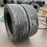  Opony używane ciężarowe napędowe mega 295/60R22.5 GOODYEAR FUELMAX D A / 4-6mm