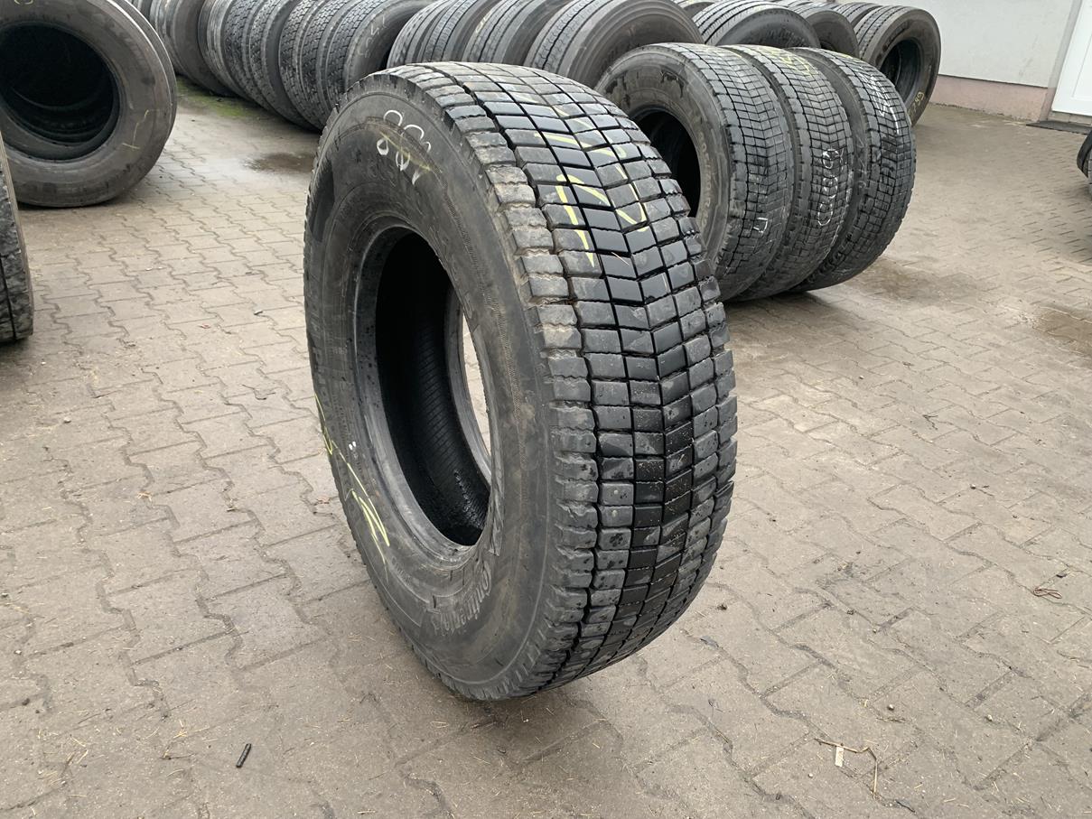 Opony ciężarowe Opona używana ciężarowa napędowa 305/70R19.5 CONTINENTAL CONTI HYBRID HD3 / 17-18mm