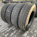  Używane opony ciężarowe napędowe budowlane 315/80R22.5 DĘBICA DMSD / 9-14mm