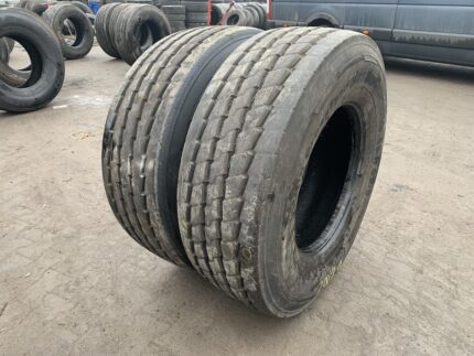  Opony używane ciężarowe naczepa budowlana 385/65R22.5 CONTINENTAL CONTI CROSSTRAC HT3 / 12-14mm