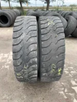 Opony używane ciężarowe napędowe budowlane 315/80R22.5 BERLINER B228 / 8-12mm
