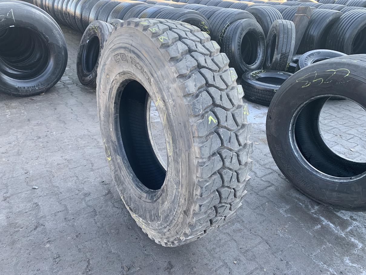 Opony ciężarowe Opona używana ciężarowa napędowa budowlana 315/80R22.5 FIRESTONE FD833 / 19-20mm