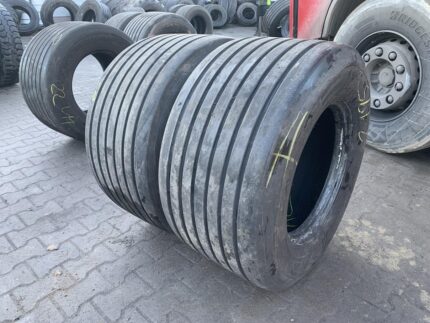  Opony używane ciężarowe naczepowe do megi 445/45R19.5 PIRELLI  ST:01 / 7-8mm