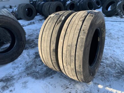  Opony używane ciężarowe naczepowe 385/65R22.5 GOODYEAR FUELMAX T / 7-9mm
