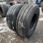  Opony używane ciężarowe przednie 385/65R22.5 BRIDGESTONE DURAVIS R-STEER 002 / 10-12mm