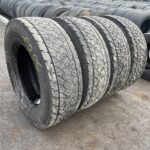  Opony używane ciężarowe napędowe 315/70R22.5 GOODYEAR KMAX D GEN-2 / 9-12mm
