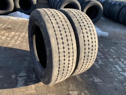 Opony używane ciężarowe przednie mega 315/60R22.5 GOODYEAR KMAX S GEN-2 / 8-10mm
