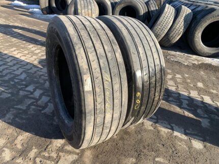 Opony używane ciężarowe przednie mega 315/60R22.5 CONTINENTAL CONTI ECOPLUS HS3+ / 6-8mm