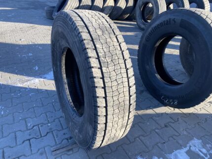 Używana opona ciężarowa napędowa 315/80R22.5 BRIDGESTONE ECOPIA H-DRIVE 001 / 15mm