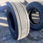  Używana opona ciężarowa napędowa 315/80R22.5 BRIDGESTONE ECOPIA DRIVE / 10mm