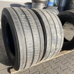  Opony ciężarowe używane prowadzące 385/55R22.5 BRIDGESTONE ECOPIA H-STEER 002 / 8-9mm