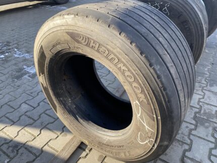 Opona ciężarowa używana naczepowa 445/45R19.5 HANKOOK E-CUBE MAX TL10 / 6mm