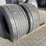  Opony używane ciężarowe naczepowe 435/50R19.5 GOODYEAR FUEALMAX T / 5-6mm