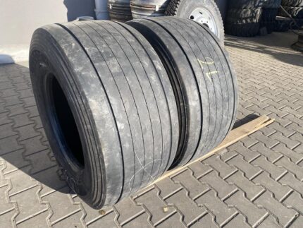 Opony używane ciężarowe naczepowe 435/50R19.5 GOODYEAR FUEALMAX T / 5-6mm