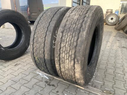 Opony używane ciężarowe 385/65R22.5 BIEŻNIKOWANA TYP BRIDGESTONE DURAVIS R-TRAILER 002