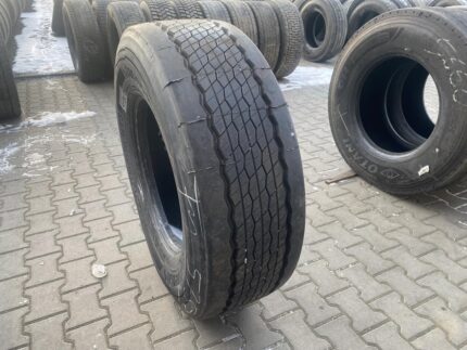 Opona używana ciężarowa 385/65R22.5 BIEŻNIKOWANA TYP BRIDGESTONE DURAVIS R-TRAILER 002 14mm