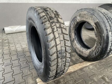 Opona ciężarowa używana napędowa 315/80R22.5 GOODYEAR OMNITRAC D / 20mm