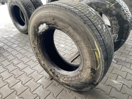 Używana opona ciężarowa napędowa 315/80R22.5 BRIDGESTONE ECOPIA DRIVE / 8mm