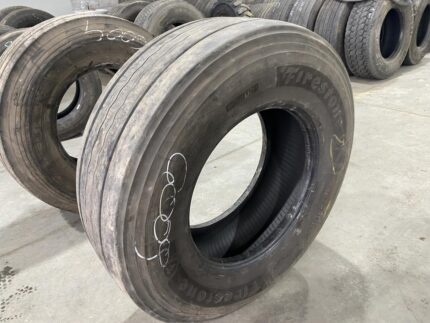 Opona ciężarowa używana naczepowa 385/65R22.5 FIRESTONE FT524 ENLITEN / 6-7mm