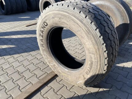 Opona ciężarowa używana naczepowa 385/65R22.5 TRAZANO TERRA T45 / 16mm