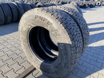 Opony ciężarowe używane napędowe 315/70R22.5 PNEU LAURENT PLDE MW 3D / 13-15mm