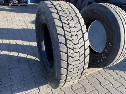 Opona ciężarowa używana napędowa 315/70R22.5 BIEŻNIKOWANA TYP CONTINENTAL CONTI HYBRID HD5 / 18-19mm