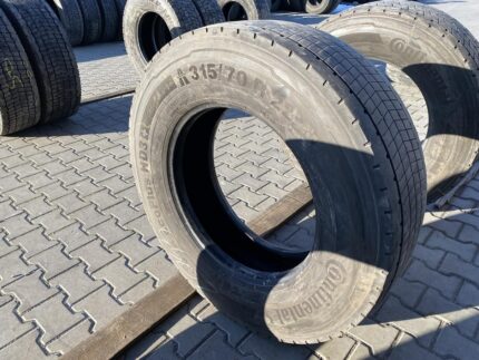 Opona ciężarowa używana napędowa 315/70R22.5 CONTINENTAL CONTI ECOPLUS HD3+ / 7-9mm
