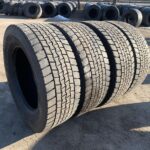  Opony używane ciężarowe napędowe 315/60R22.5 BRIDGESTONE H-DRIVE 002 ECOPIA / Pogłębiane