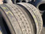 Opony używane ciężarowe przednie 315/70R22.5 GOODYEAR KMAX S GEN-2 / 9-10mm