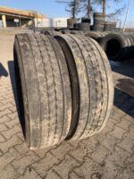 Opony używane ciężarowe przednie 315/70R22.5 GOODYEAR KMAX S GEN-2 / 9-10mm