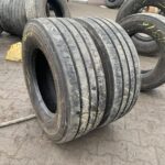  Opony używane ciężarowe przednie 245/70R17.5 BRIDGESTONE R-STEER 002 / 9-10mm
