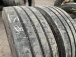 Opony używane ciężarowe przednie 245/70R17.5 BRIDGESTONE R-STEER 002 / 9-10mm