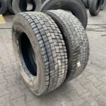  Opony używane ciężarowe napędowe 265/70R19.5 CONTINENTAL CONTI HYBRID HD3 / 13-15mm