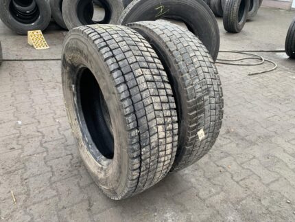 Opony używane ciężarowe napędowe 265/70R19.5 CONTINENTAL CONTI HYBRID HD3 / 13-15mm