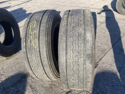 Opony ciężarowe używane naczepowe 385/65R22.5 FIRESTONE FT524 ENLITEN / 14mm