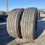Opony używane naczepowe 385/65r22.5 GITI GTR955 / 14-15mm