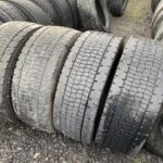  Opony ciężarowe używane napędowe 295/60R22.5 BRIDGESTONE ECOPIA H-DRIVE 002 / 5-8mm