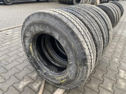Opony ciężarowe używane naczepowe 9.5R17.5 KUMHO KRA 01 / 15-16mm