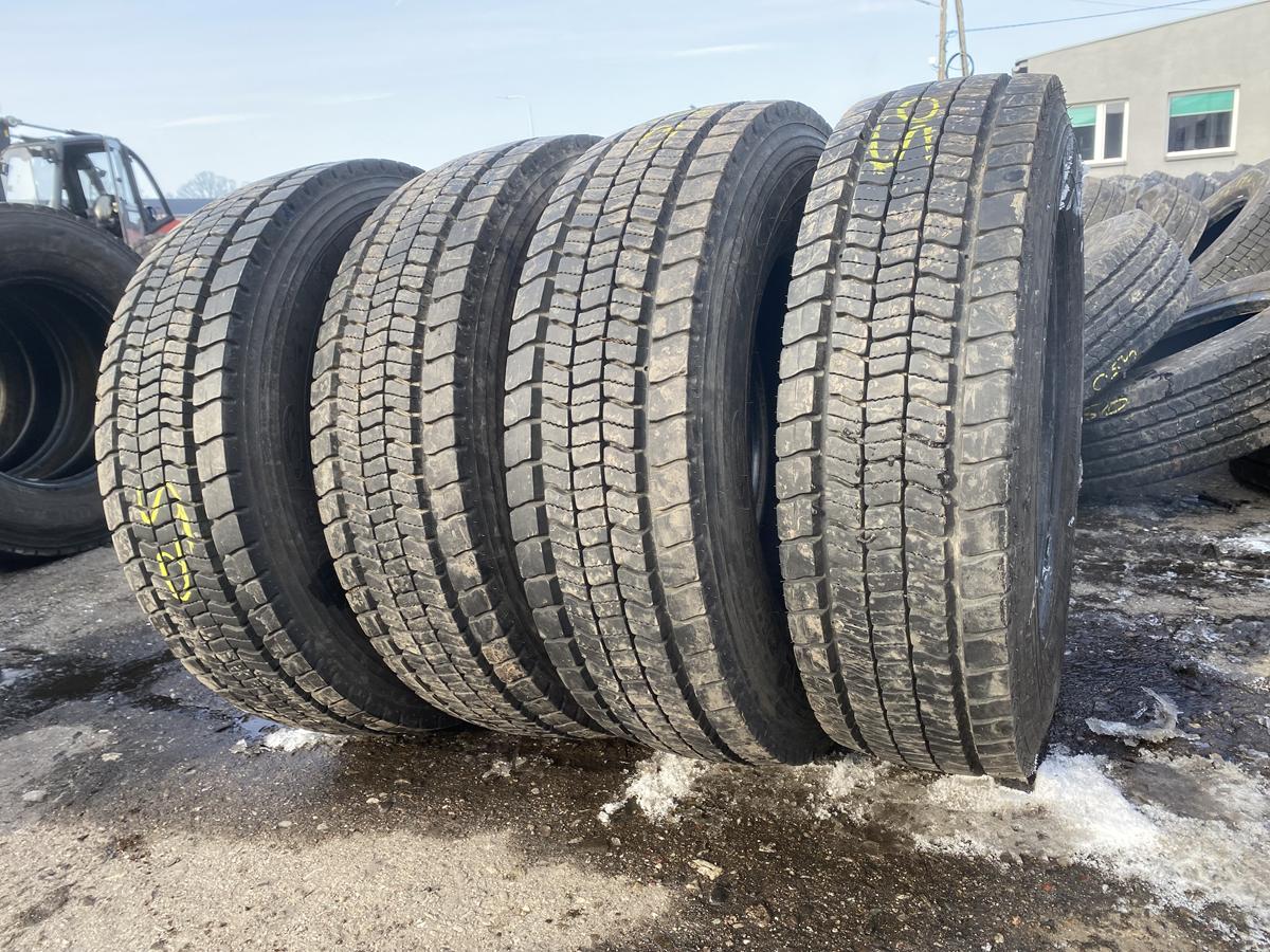 Opony używane napędowe 215/75r17.5 Goodyear RHD II / 14mm Opony używane napędowe 215/75r17.5 Goodyear RHD II / 14mm