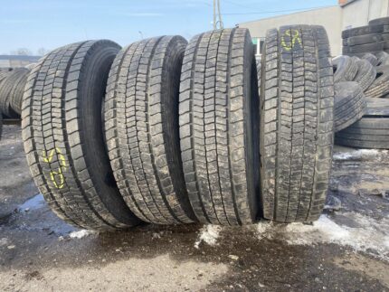Opony używane napędowe 215/75r17.5 Goodyear RHD II / 14mm