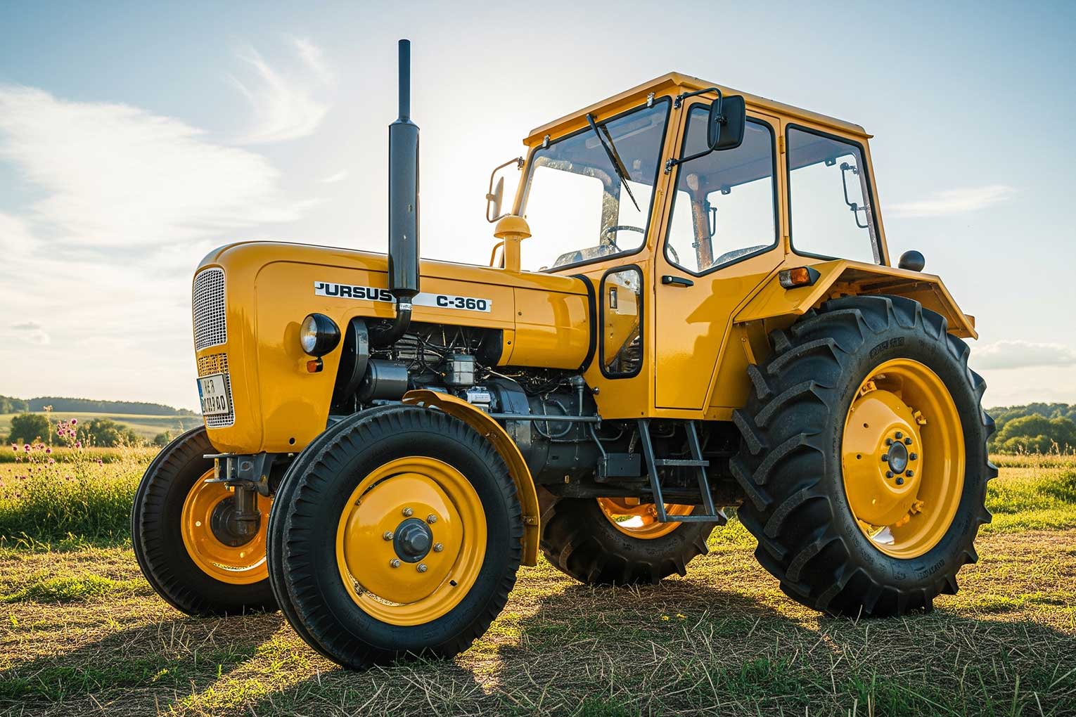 Modernizacja Ursusa C-330 i C-360: Czy warto zakładać opony radialne do starszych ciągników?