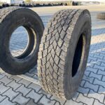 Używana opona ciężarowa napędowa 315/80R22.5 GOODYEAR ULTRA GRIP MAX D / 11-12mm