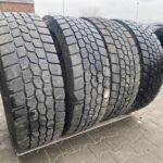 Opony używane ciężarowe napędowe 315/70R22.5 BRIDGESTONE  DURAVIS R-DRIVE 002 / POGŁĘBIANE