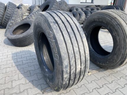 Opona ciężarowa używana naczepowa 385/65R22.5 GOODYEAR KMAX T / 14mm