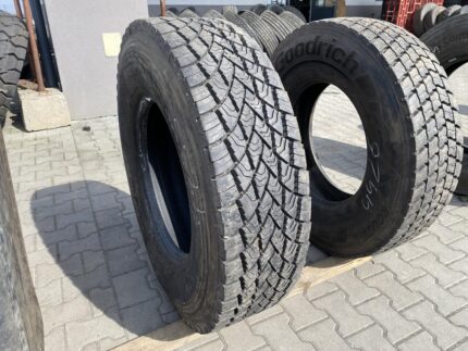 Używana opona ciężarowa napędowa 315/80R22.5 GOODYEAR ULTRA GRIP MAX D / 12-16MM