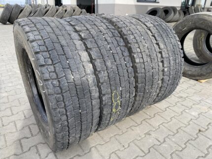 Opony ciężarowe używane napędowe 315/70R22.5 MICHELIN XDW ICE GRIP / 8-12mm