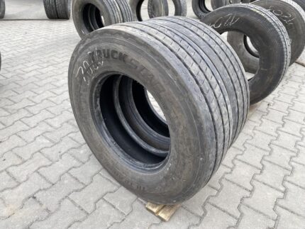 Opony ciężarowe używane naczepowe 245/70R17.5 TRUCKSTAR TH TRAILER 4 / 8-9mm